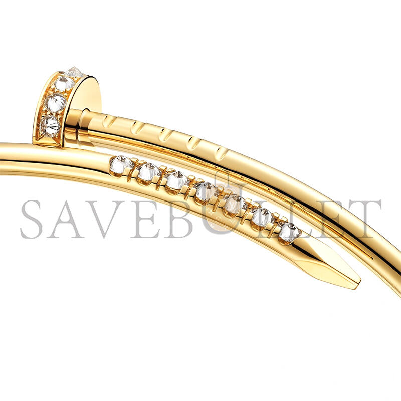 ca*t1er juste un clou bracelet, small model, reverse-set D1am0nds crb6091917